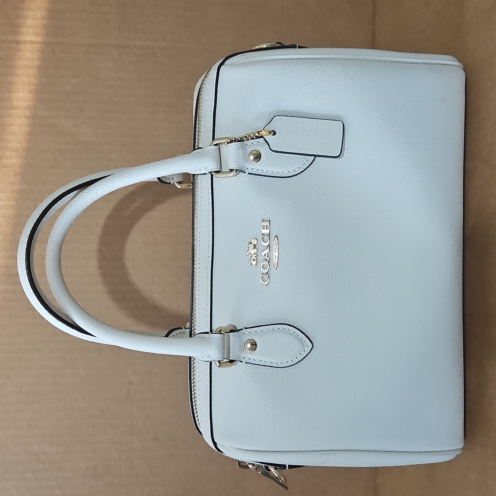 Coach Chalk Rowan Satchel Bag